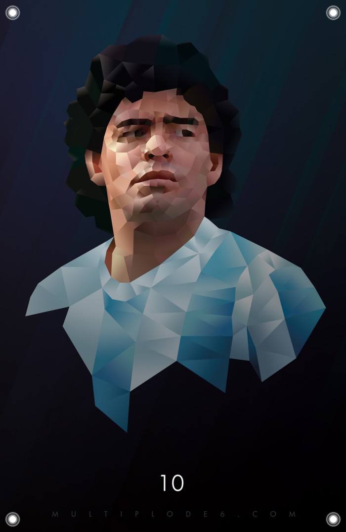 Maradona Poster