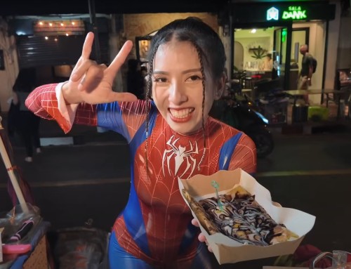 Real People – Spider Woman, people working on the street in Thailand