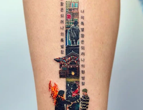 Vertical Window-Like Tattoos Turn Cherished Memories Into Stylish Body Art